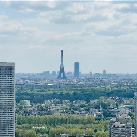 Apartment Paris La Defense Eiffel Tower Outlook Puteaux Exterior foto